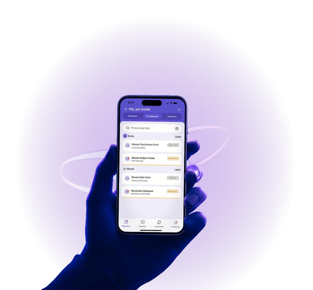 Responia App Interface